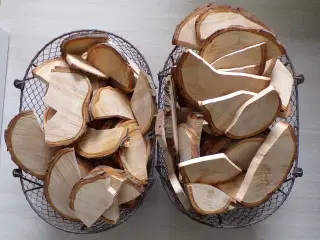 Halve thuja skiver 20 stk. ass.