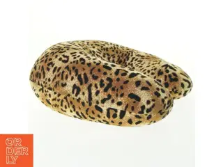 Nakkestøtte med leopardprint (str. 29x27x11 cm)