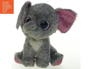 Tøjdyr elefant med store øjne (str. 23x18 cm)