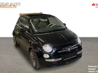 Fiat 500C 1,2 Eco Lounge Start & Stop 69HK Cabr.