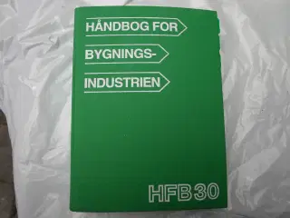 Håndbog bygn-Industrien HFB 30 bud afh.