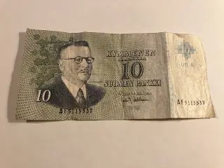 10 Markkaa 1963 Finland