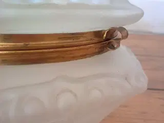 Frost SKRIN matteret glas ART deco stil