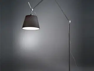 Artemide Tolomeo Mega Gulvlampe Sort Ø 42