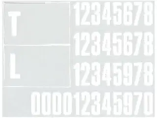 Vægttavle MINI hvid