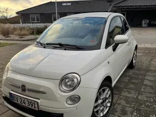 Nysynet Fiat 500 1,2 Sport - kørt kun 124.000 km