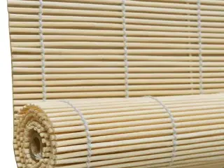 Rullegardin 150x220 cm naturlig bambus
