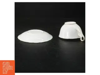 Porcelænsservice med guldkant