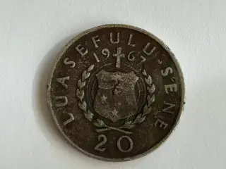 20 Sene Samoa 1967