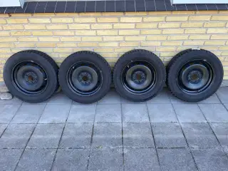 Vinterdæk på stålfælge