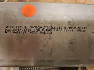 Varmeveksler Danfoss Redan, kobberloddet
