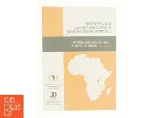 Report of the africa Commission&#39;s working group on indigenous populations (bog)