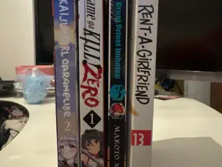 Forskellige manga 