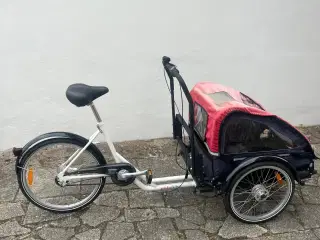Ladcykel med 3 gear og kaleche