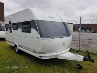 2024 - Hobby On Tour 460 DL   2024 model af denne populære rejsevogn med enkeltsenge. Kan opvejes til 1500 KG.