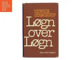 Løgn over Løgn af Henrik Stangerup (Bog)