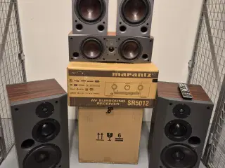 Surround anlæg til din hjemmebiograf og din musik