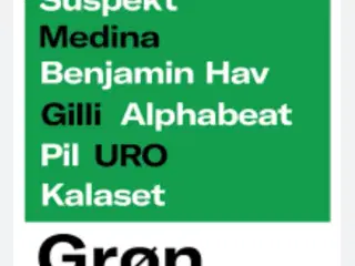 Billetter til grøn koncert Valby købes