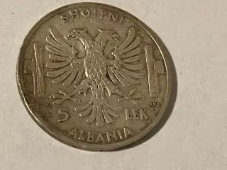 5 Lek Albania 1939