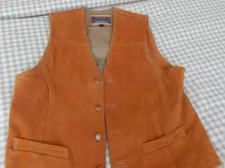 Brun Ruskinds Vest