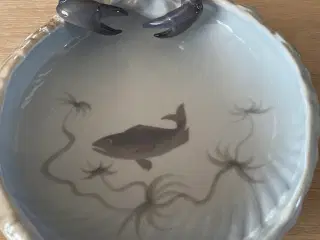 Royal Copenhagen 2465 skål med krabbe