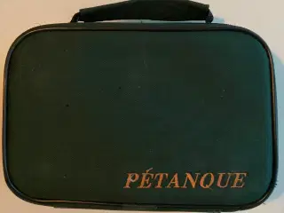 Petanque sæt med taske mv.