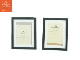 Sorte fotorammer (str. 23,5 x 18,5 cm)