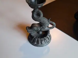 koi fish metal