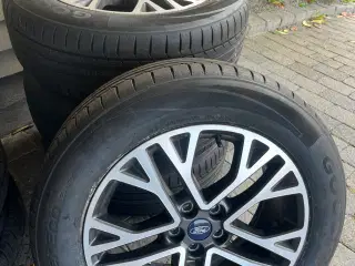 Originale 18” Ford Kuga Alufælge med nye sommerdæk