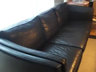 2-pers. og 3-pers. lædersofaer