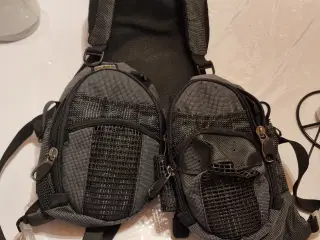 Fiskevest/rygsæk 