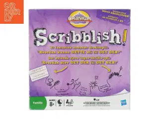 Cranium Scribblish brætspil fra Hasbro (str. 6x27x27 cm)