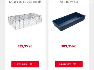 Starter pakke til kanin/marsvin osv 