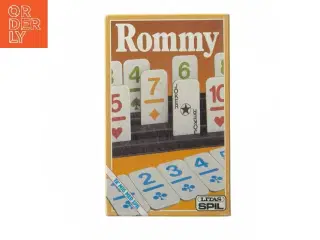 Rommy brætspil (str. 3,5x18x11,5 cm)