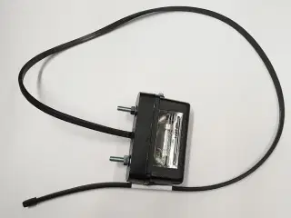 Nummerpladelygte med 0,8 m ledning
