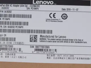 Lenovo strømforsyning