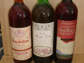 13 Flasker vin bruges til udstilling