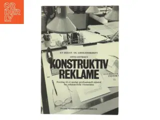 Konstruktiv Reklame af Otto Ottesen (Bog)
