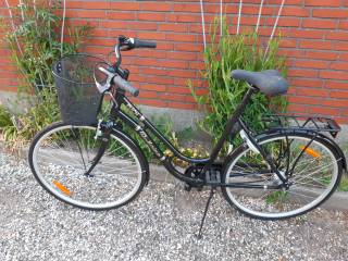 7 gear Damecykel 