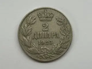 2 Dinara 1925 Yugoslavia