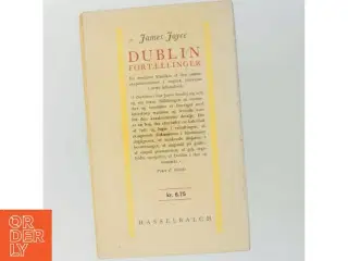Dublin Fortællinger af James Joyce (Bog)