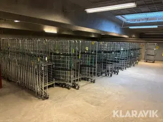Rulleburer/transportburer på hjul - 500+ styk