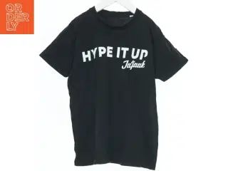 Maxsa Sort T-shirt med print (str. 134)