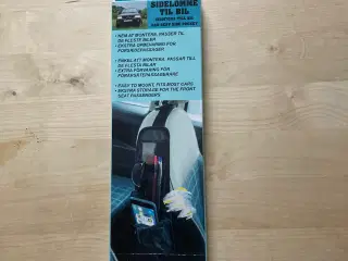 Sidelomme til bilens forsæder