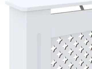 Radiatorskjuler 78 cm MDF hvid
