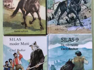 4 x Silas bøger