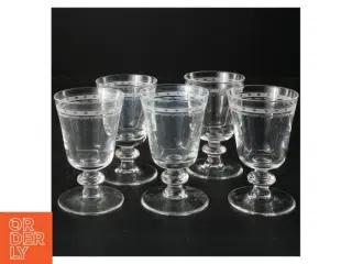 Portvins glas (str. 10 cm og 6,5 cm i diameter)