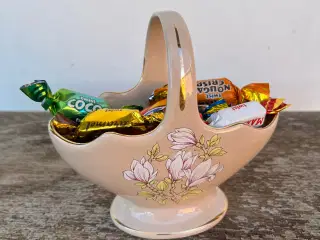 Keramik skål med magnolia motiv