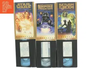 Star Wars Trilogy Special Edition med Mark Hamill (VHS)