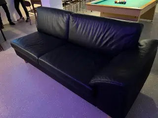 Sofa i semianilinlæder